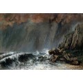 Морски – водата нахлува (1870) РЕПРОДУКЦИИ НА КАРТИНИ